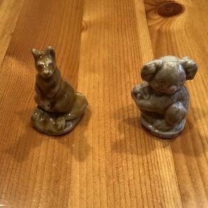 VINTAGE WADE PORCELAIN WHIMSIES-Australian Animals
